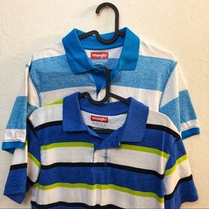 Lot Wrangler Collar Shirts XL (14/16)